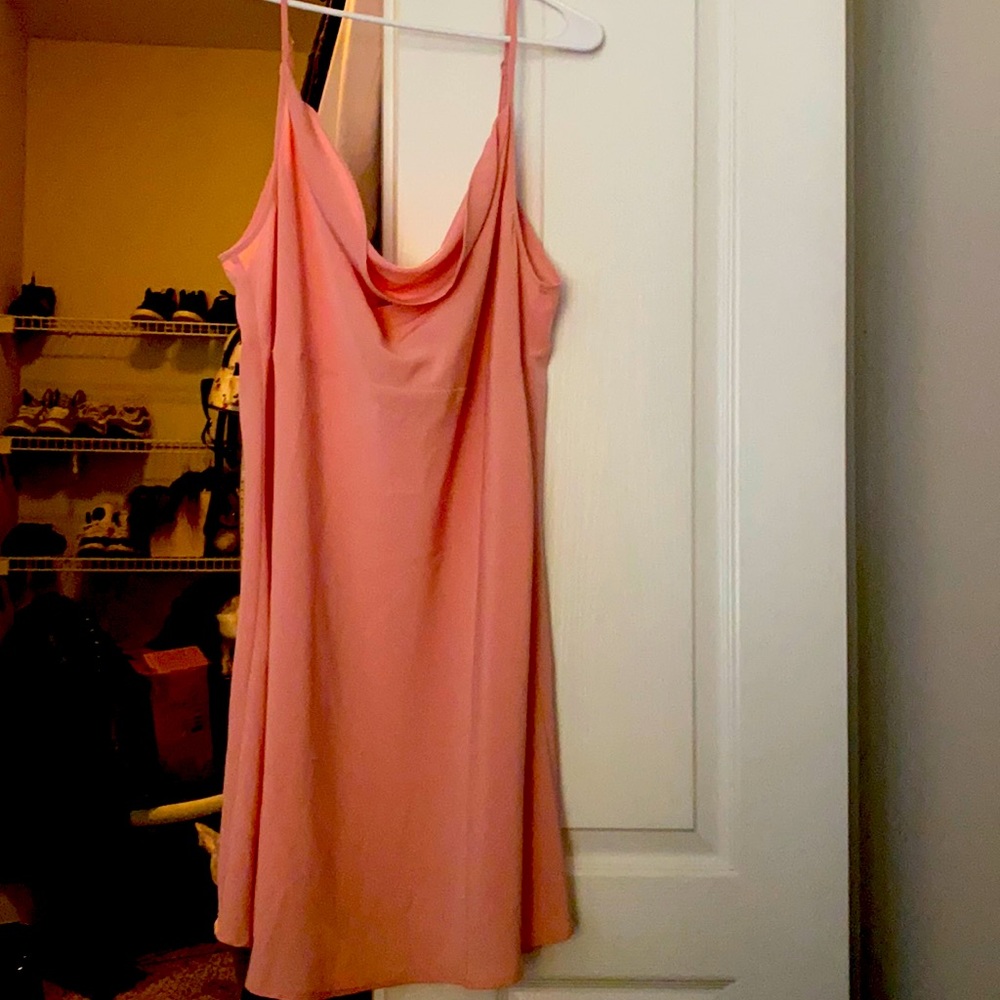 Night Out Pink Sheer Dress